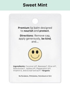 Sweet Mint Organic Lip Balm by Kind Lips