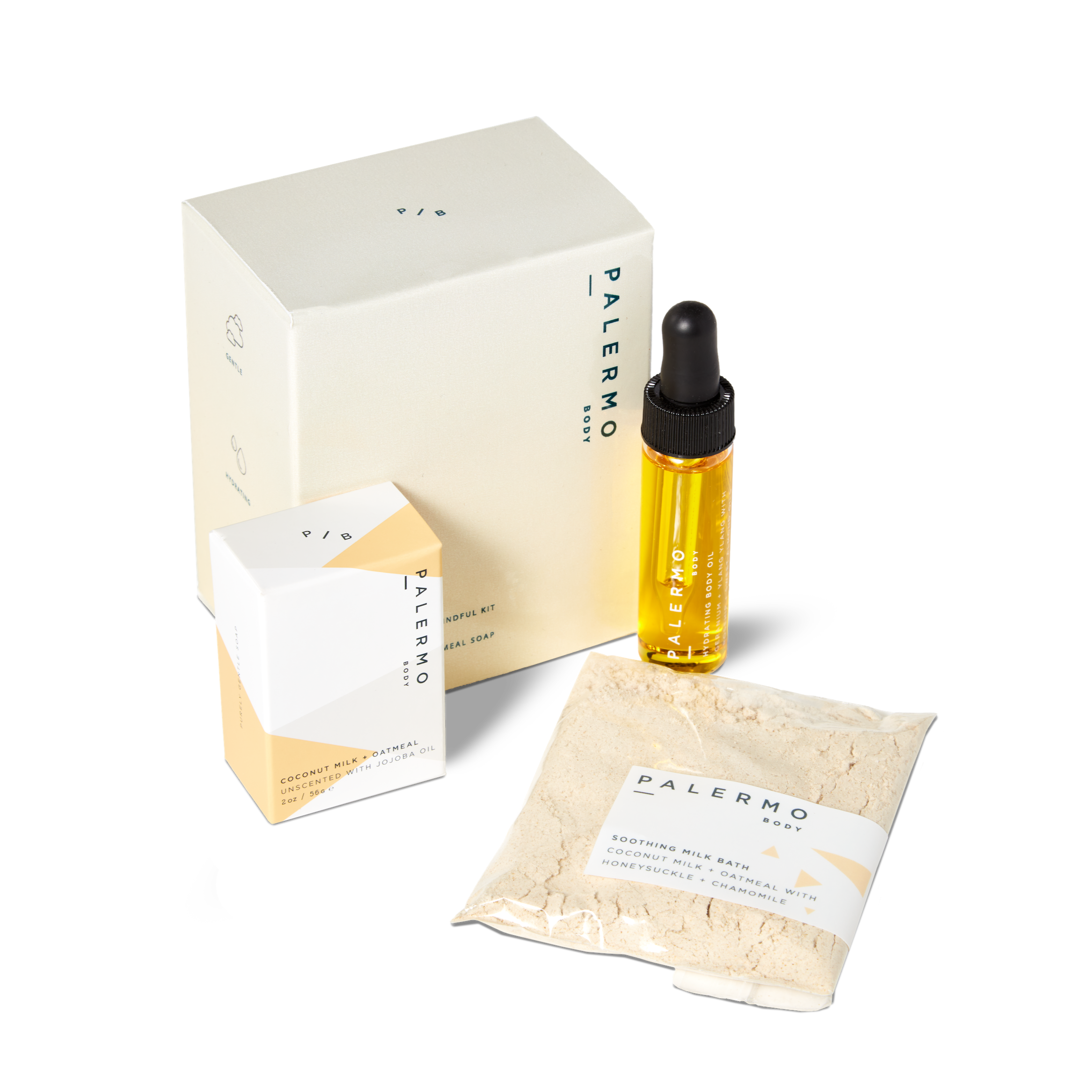 Soothe + Hydrate Mindful Kit by Palermo Body