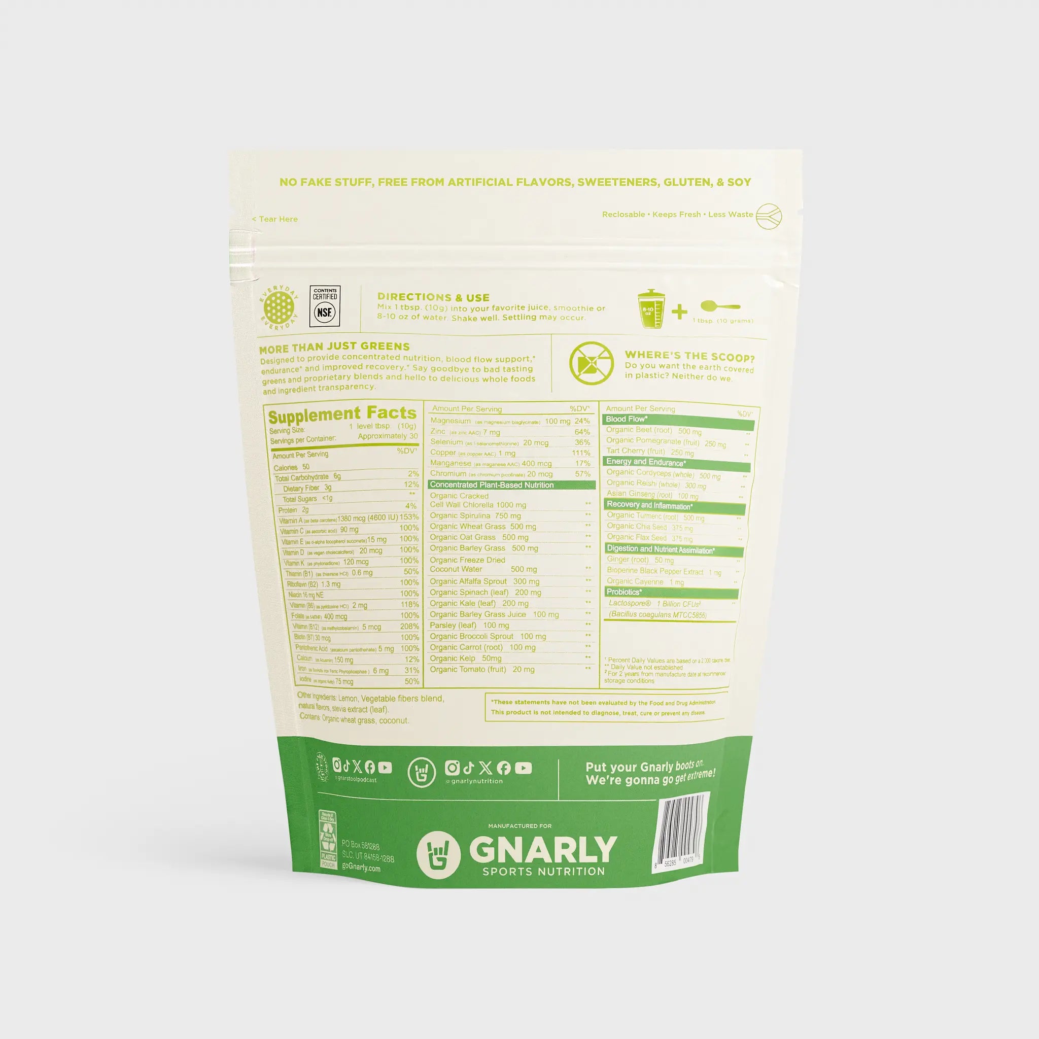 Gnarly Performance Greens by Gnarly Nutrition