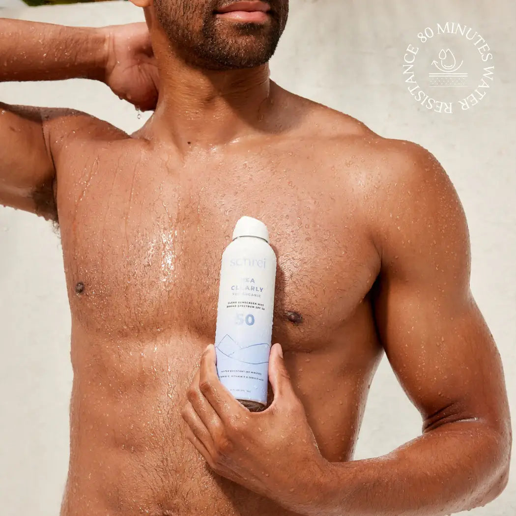 Sea Clearly® Organic SPF 50 Clear Body Mist Sunscreen by Sonrei