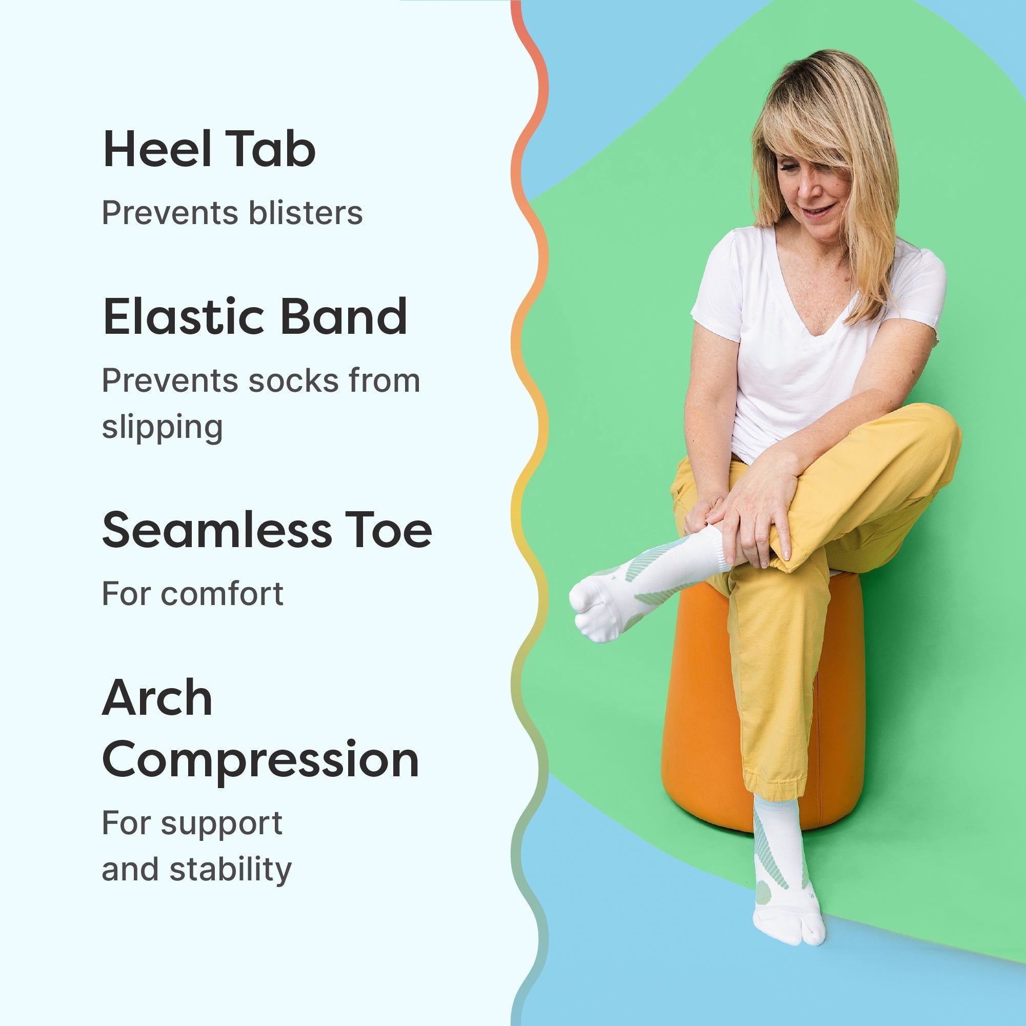 Split-Toe Bunion Relief Socks by ZenToes