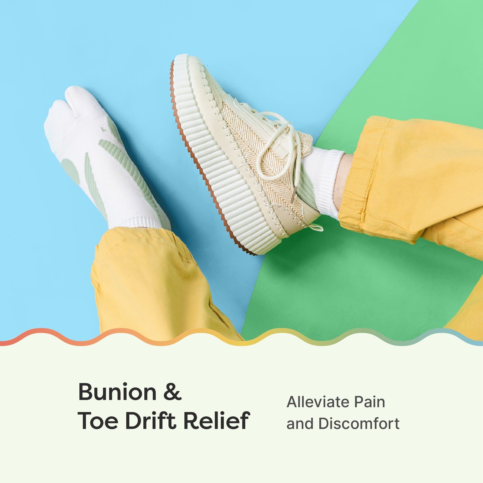 Split-Toe Bunion Relief Socks by ZenToes