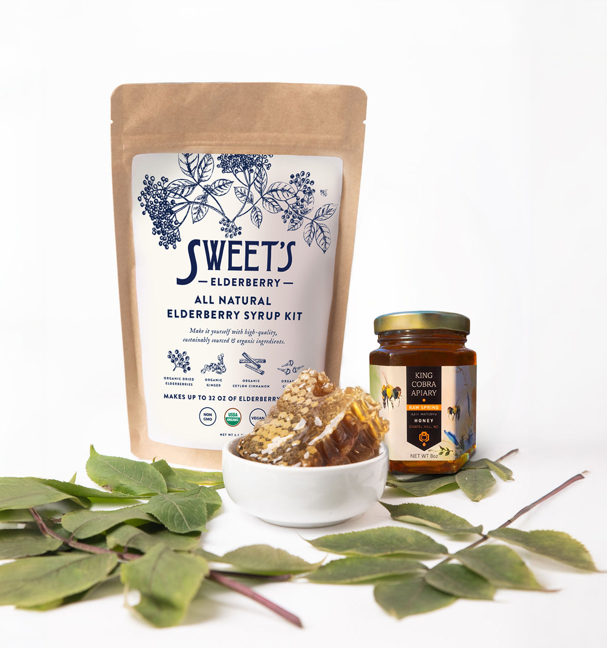 DIY Elderberry Syrup Kits and Bundles - Organic