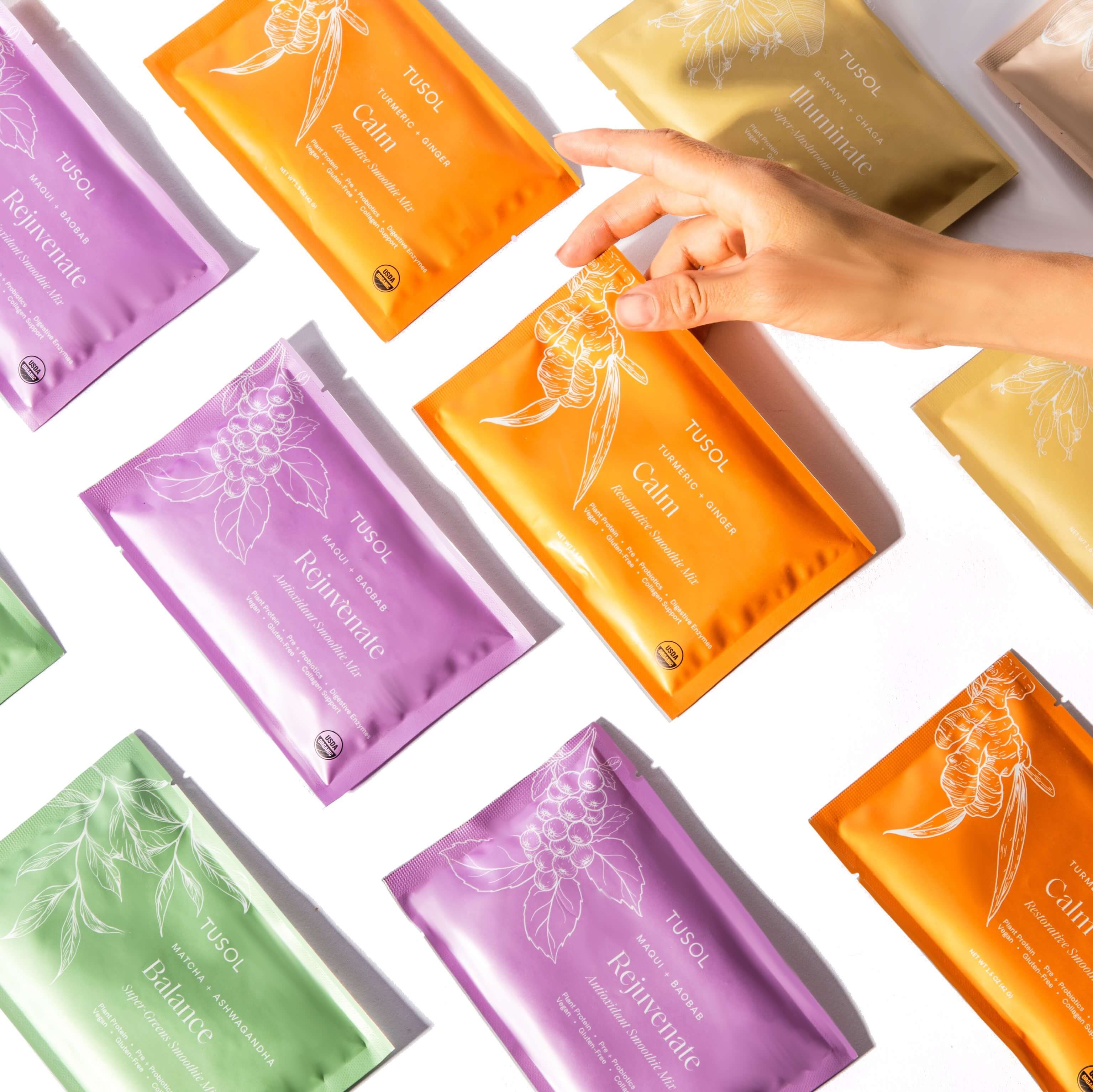 Plant Protein + Superfood Smoothie Mix (Sample Box) by TUSOL Wellness