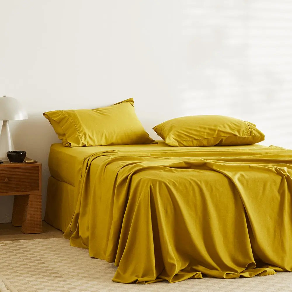 CleanBamboo Hemp™ Linen+ Pillowcase Set by ettitude