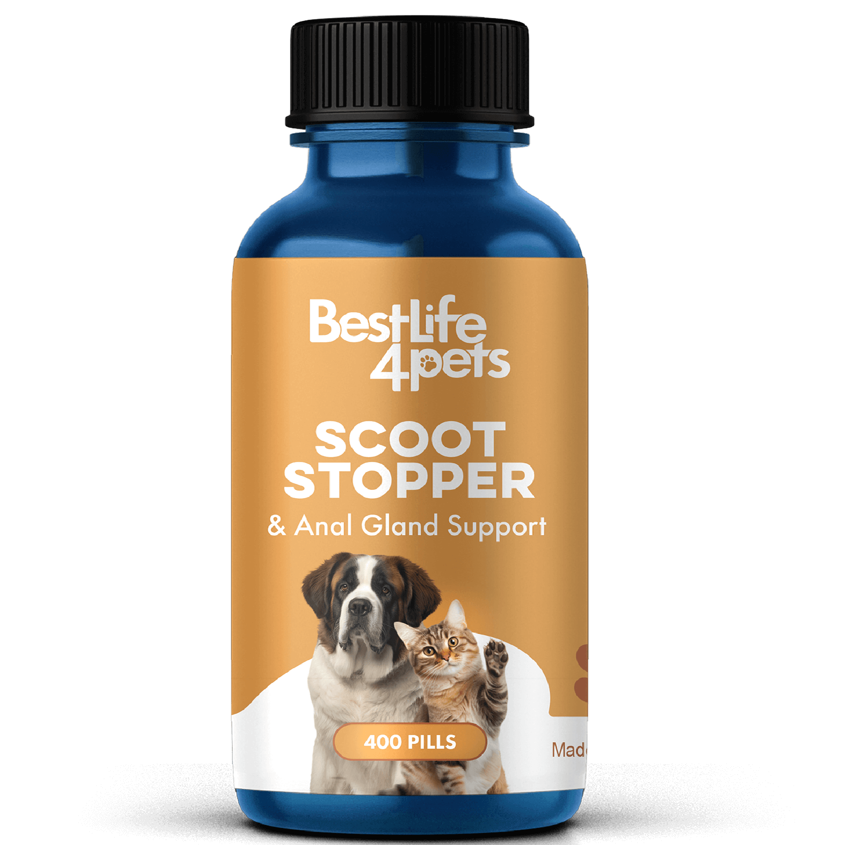 Scoot Stopper & Anal Gland Support for Dogs and Cats by BestLife4Pets