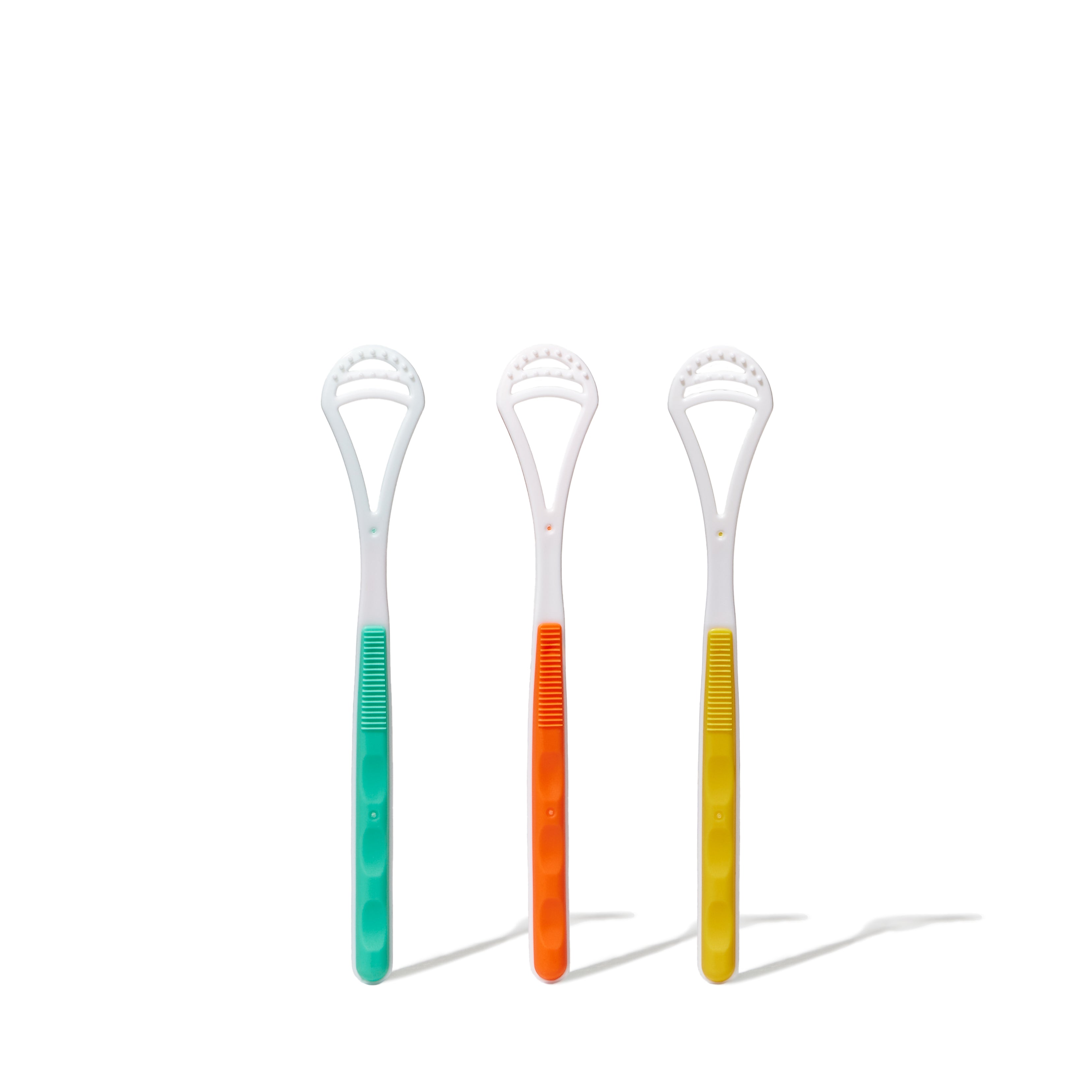 VIO2™ Tongue Scraper - Pack of 3 REUSABLE Scrapers - BPA Free, PFAS Free, Latex Free