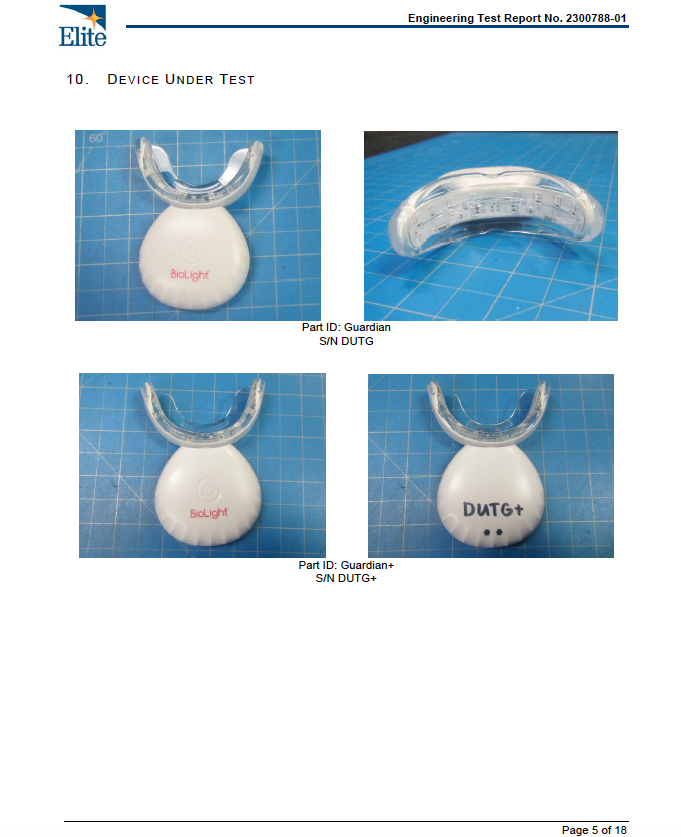 Guardian: Oral Care Red Light Therapy Device | Patent-Pending Dual LEDs for Health & Hygiene