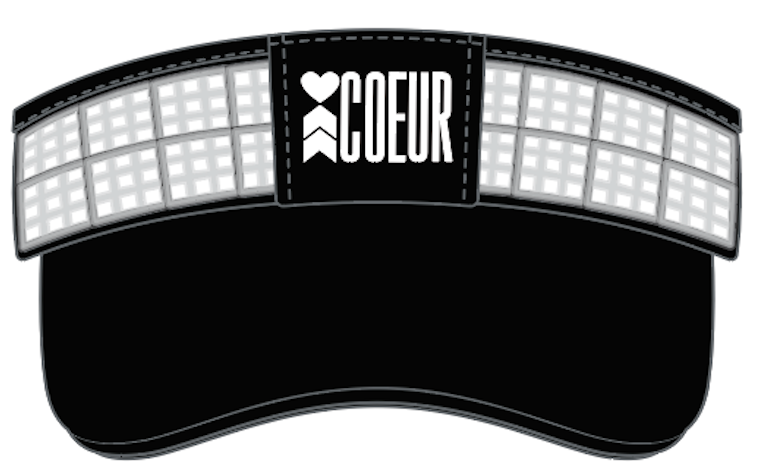 COEUR Visor w/ 20 cooling pieces V 2.0 Blue