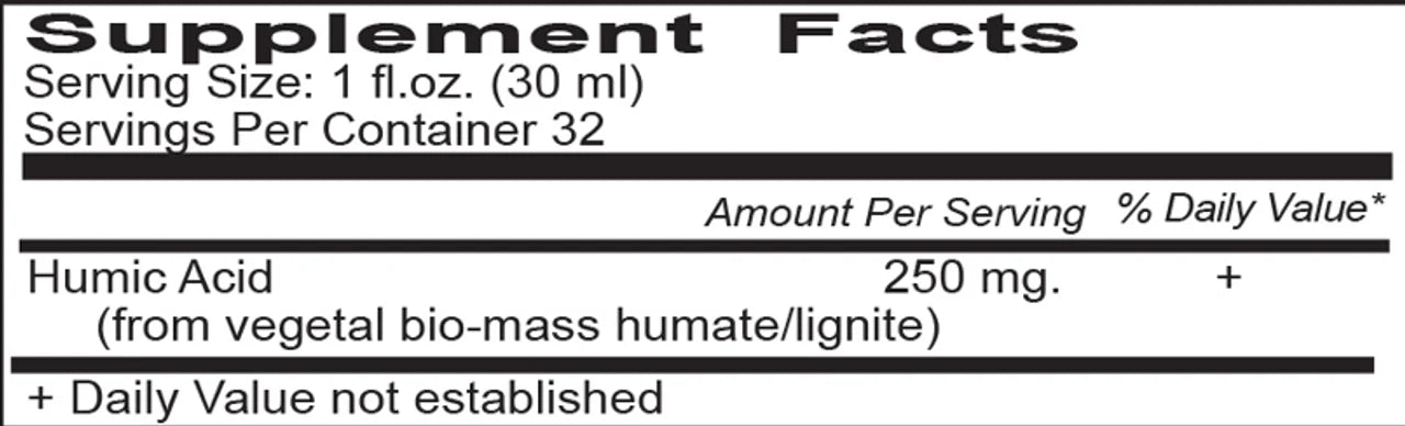 Humic Minerals Liquid Supplement, 32 Oz.