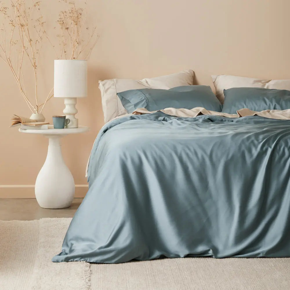 CleanBamboo® Signature Sateen Duvet Cover by ettitude