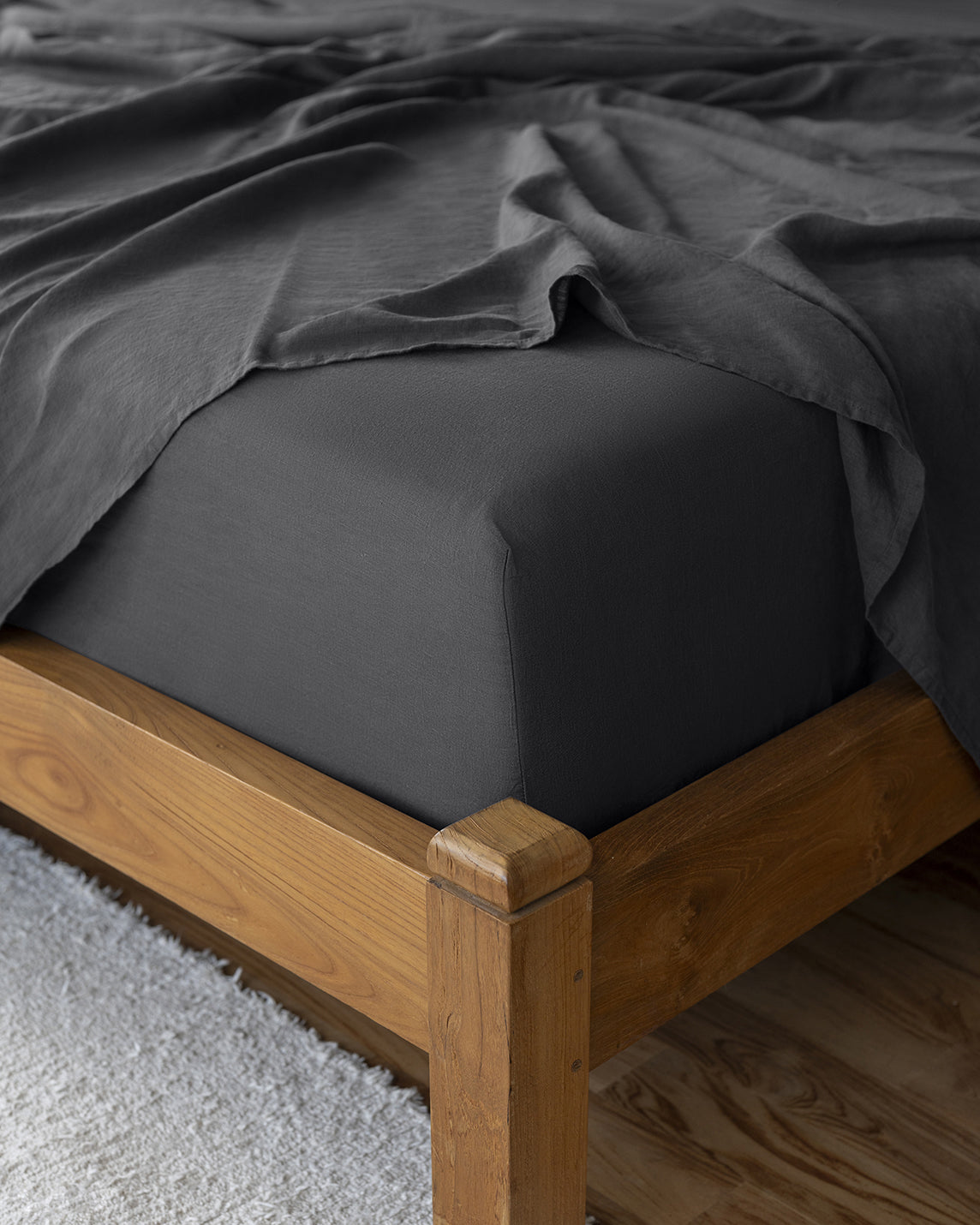 Stonewashed Linen Sheets Set