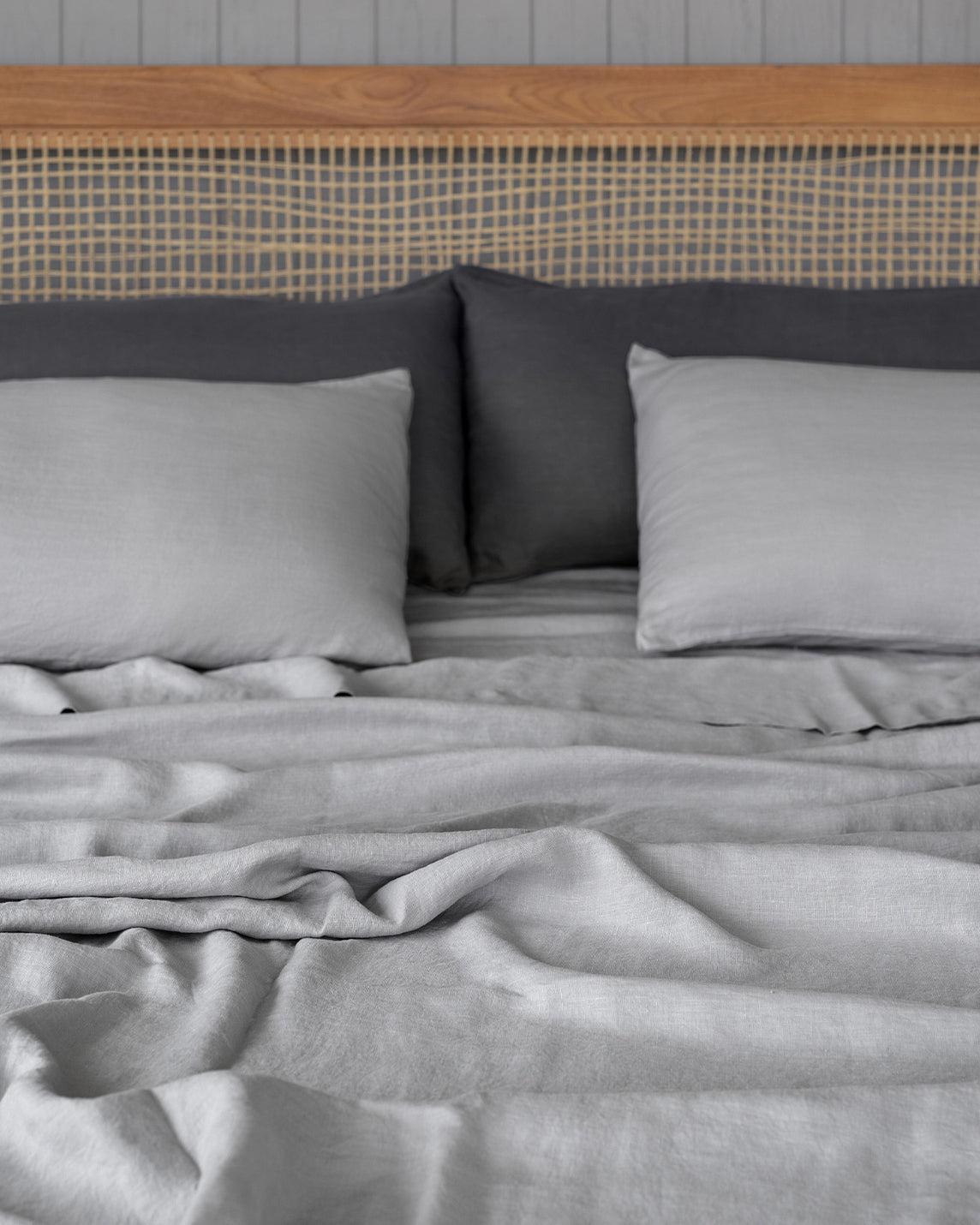 Stonewashed Linen Sheets Set