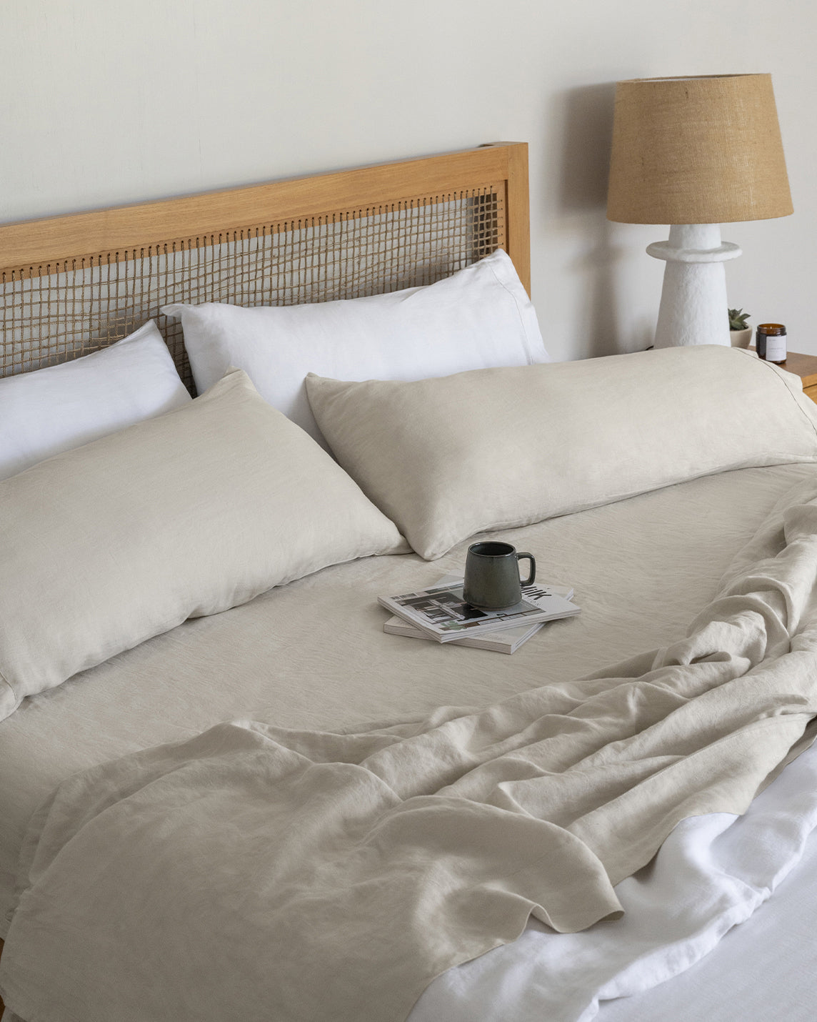 Stonewashed Linen Sheets