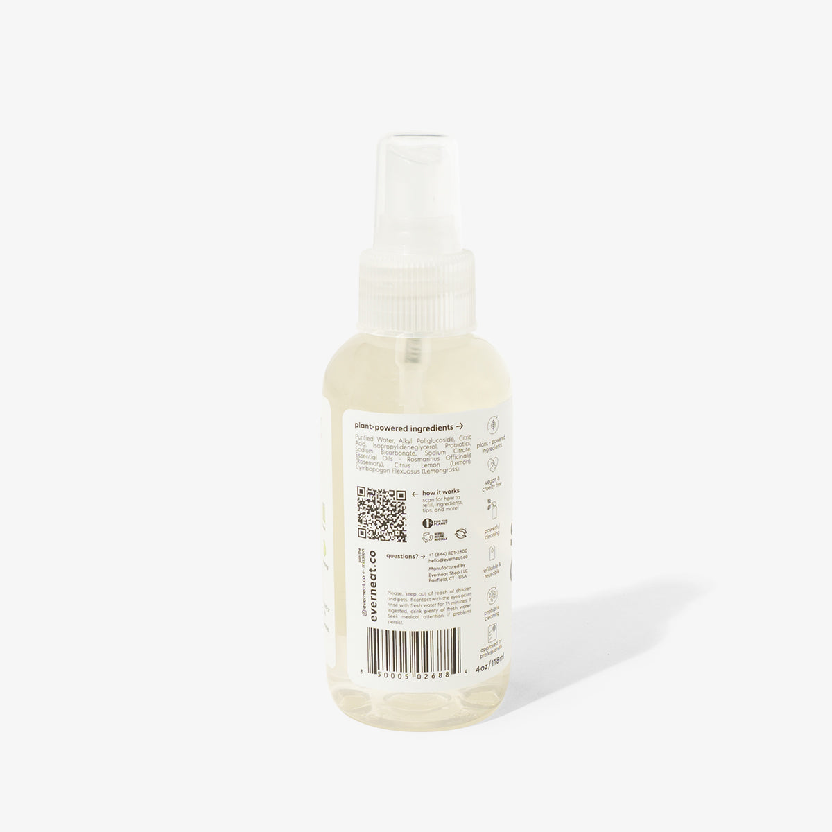 Surface Cleaner + Refill (Plastic Bottle) by Everneat