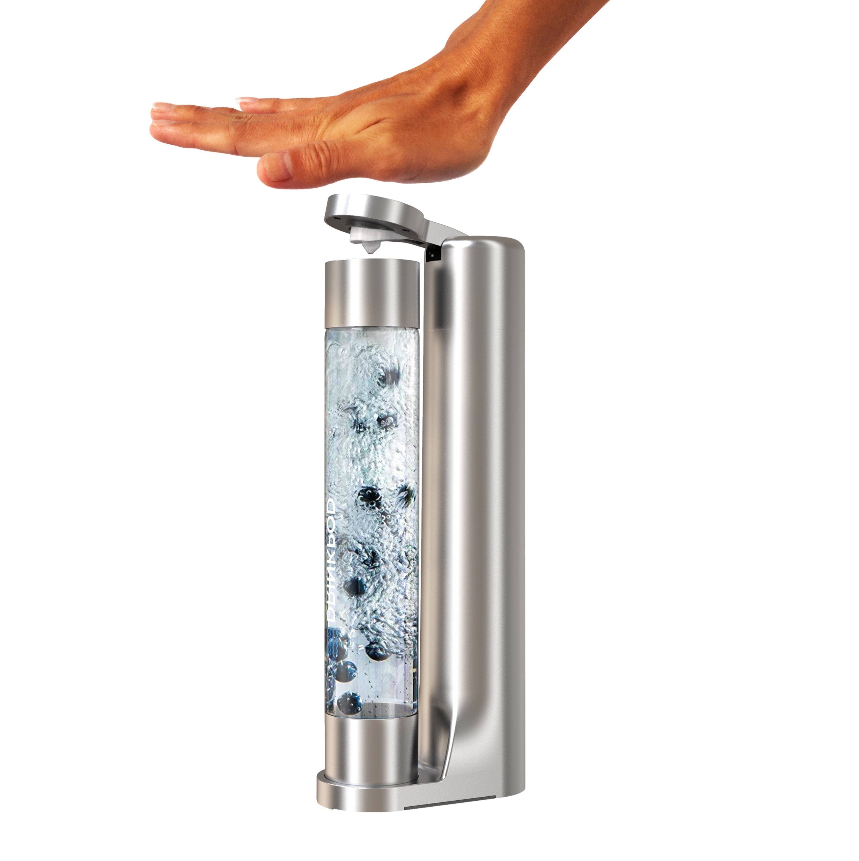 FIZZPod Soda Machine - Make Homemade Sparkling Water, Juice, Tea and Cocktail Drinks with Fruits & Candy by Drinkpod