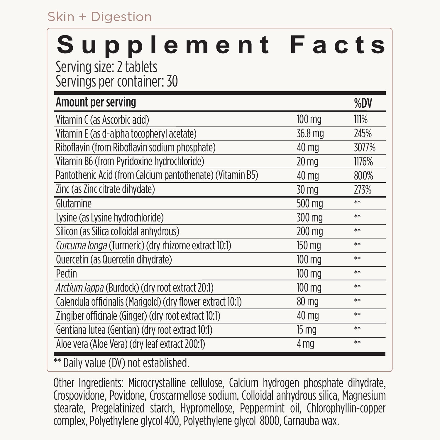 Skin + Digestion Formula