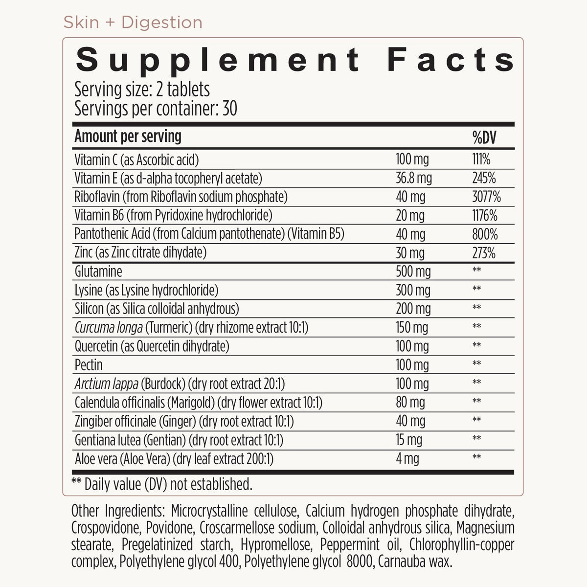 Skin + Digestion Formula