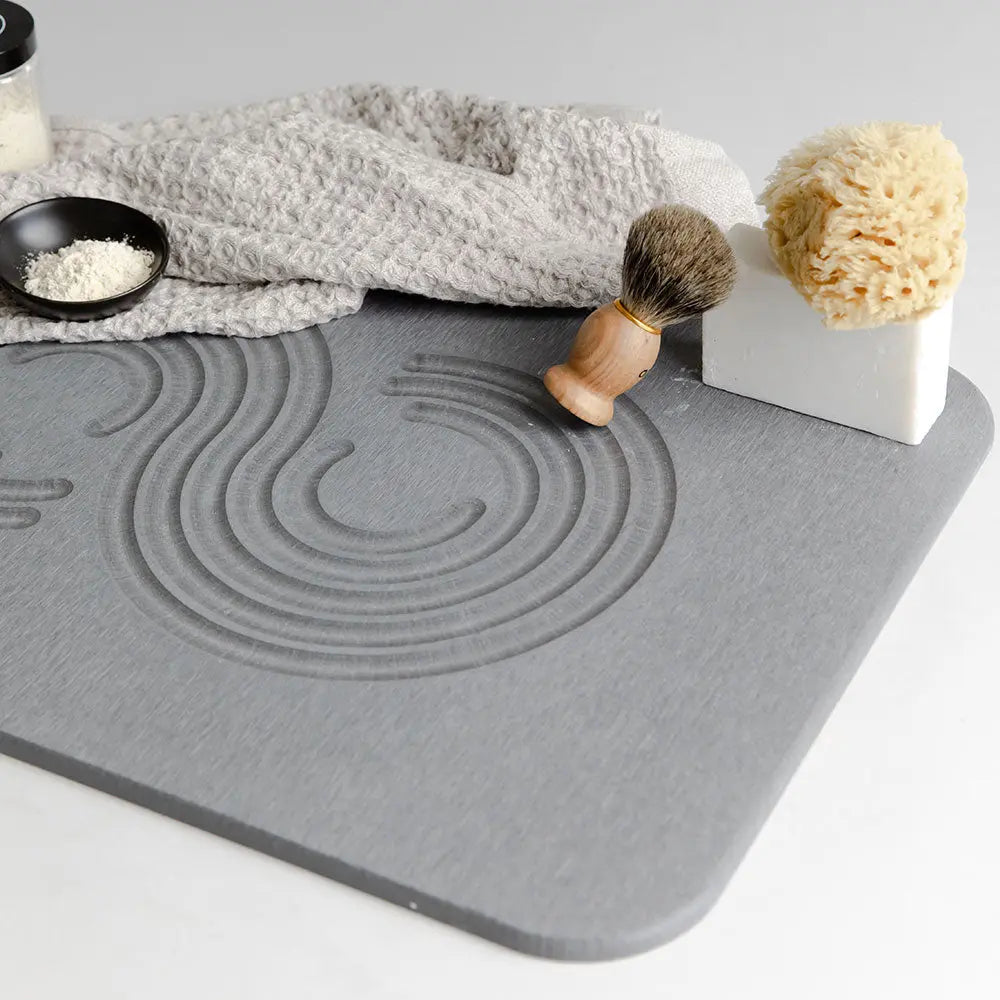 Bath Stone™ Mat - Zen + Sink Caddy Bundle by Dorai Home | Quick-Drying Home Essentials