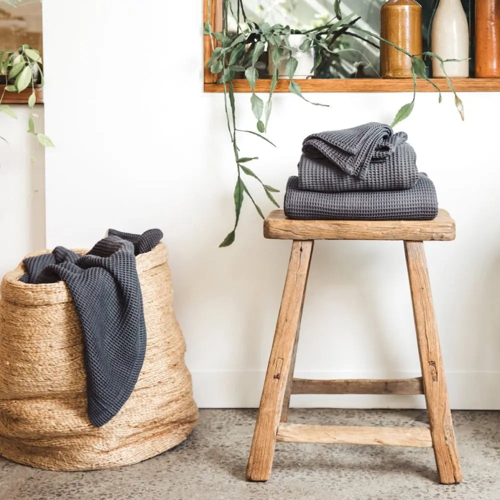 CleanBamboo® Waffle Towel Set by ettitude