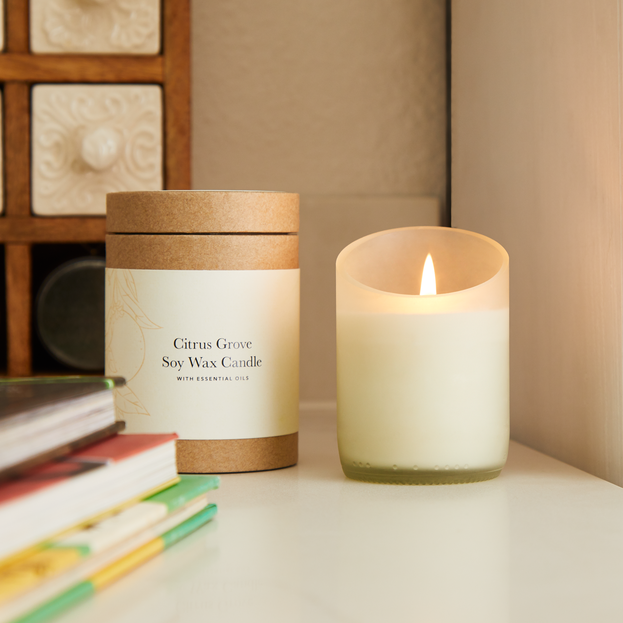 Citrus Grove Soy Wax Candle