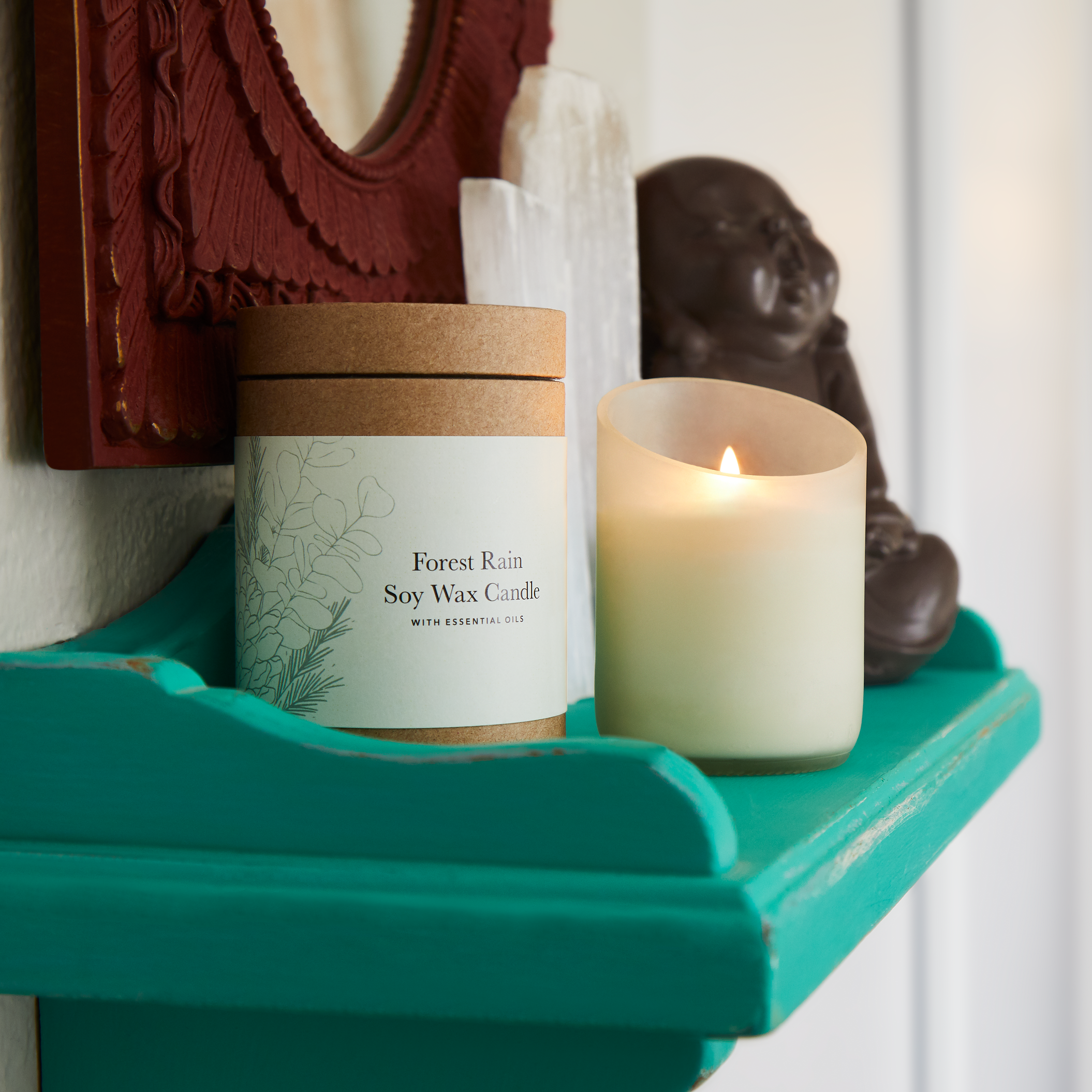 Forest Rain Soy Wax Candle