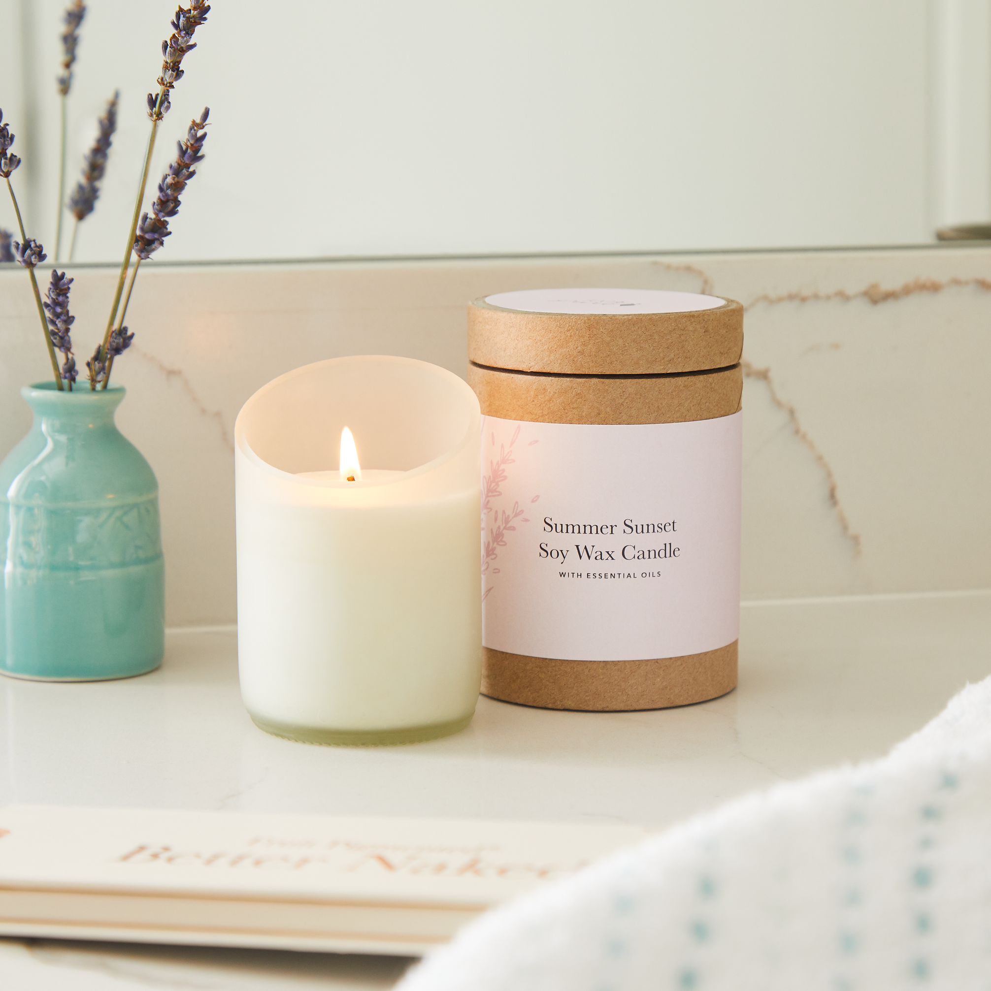 Summer Sunset Soy Wax Candle