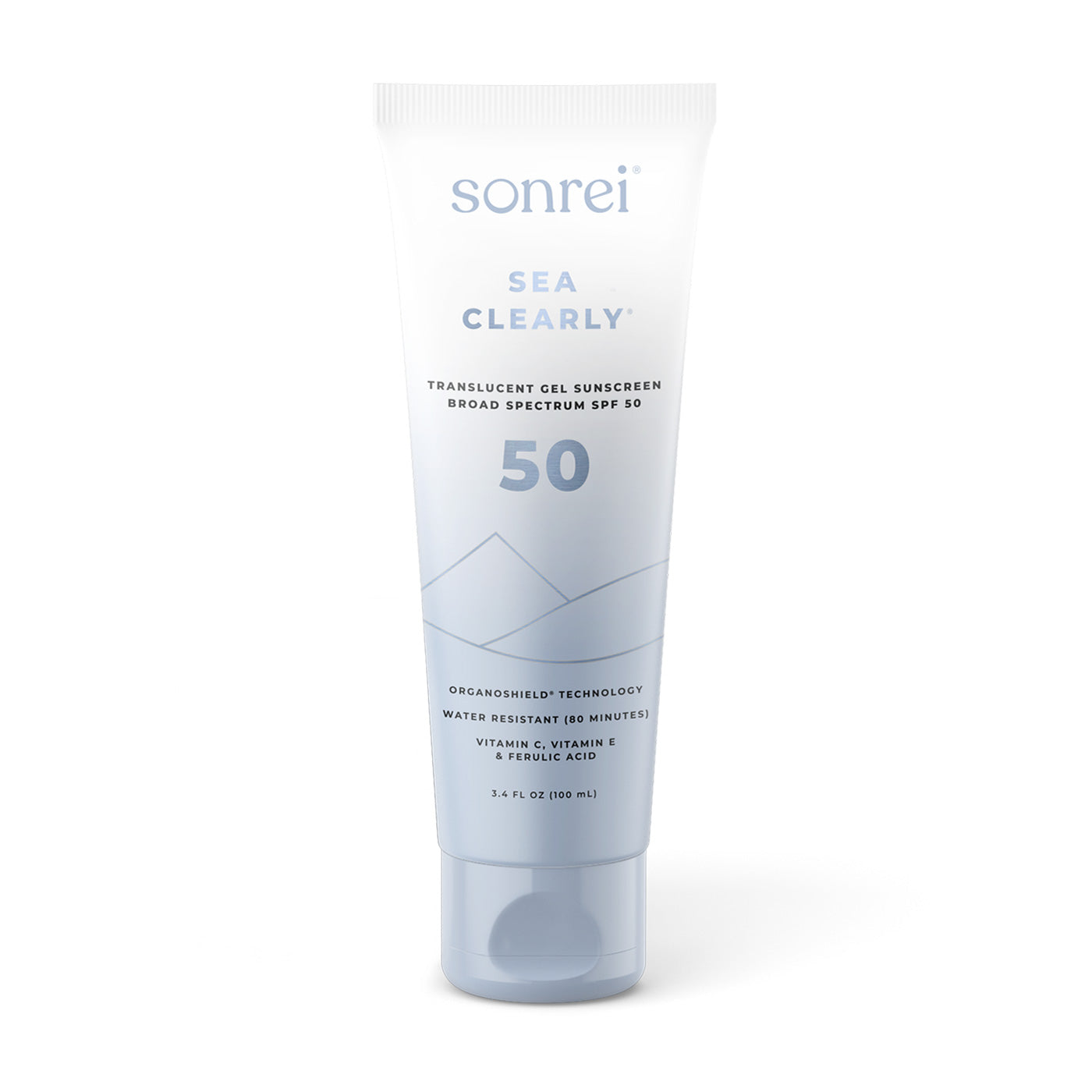 Sea Clearly® SPF 50 Clear Gel Sunscreen by Sonrei