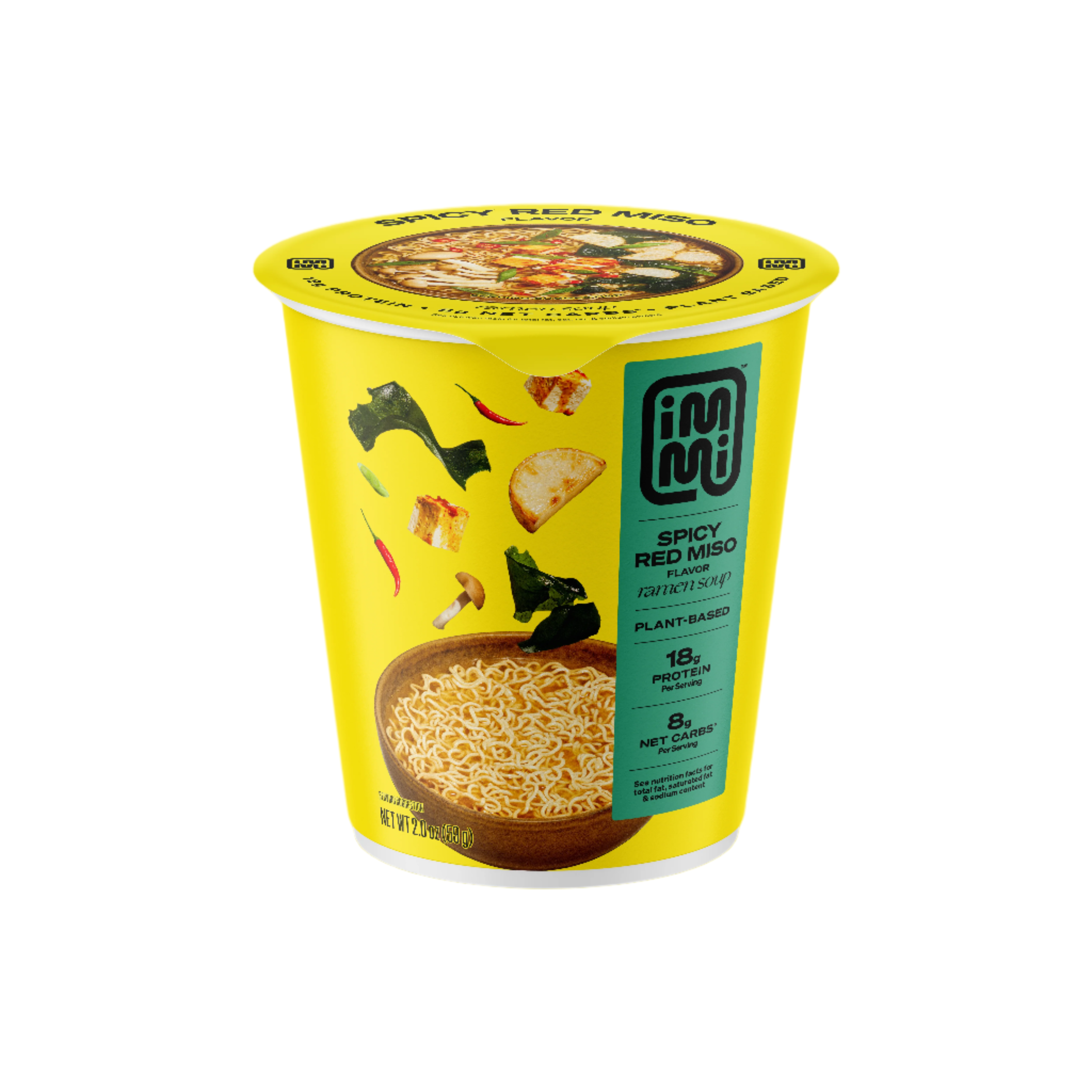 Spicy Red Miso Cup Ramen by immi