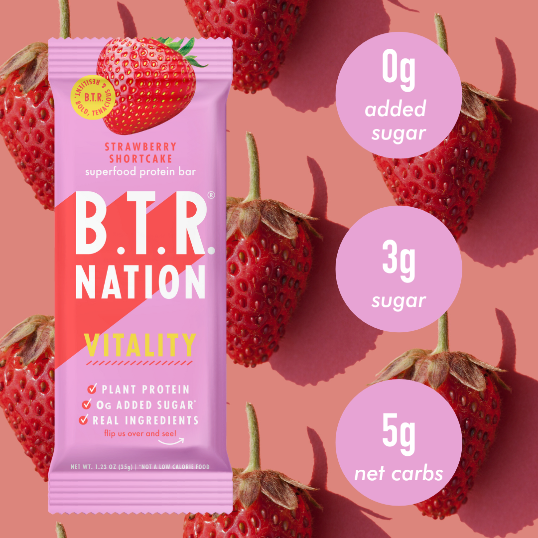 Strawberry Shortcake VITALITY (12 Count ) ππ° by B.T.R. Bar