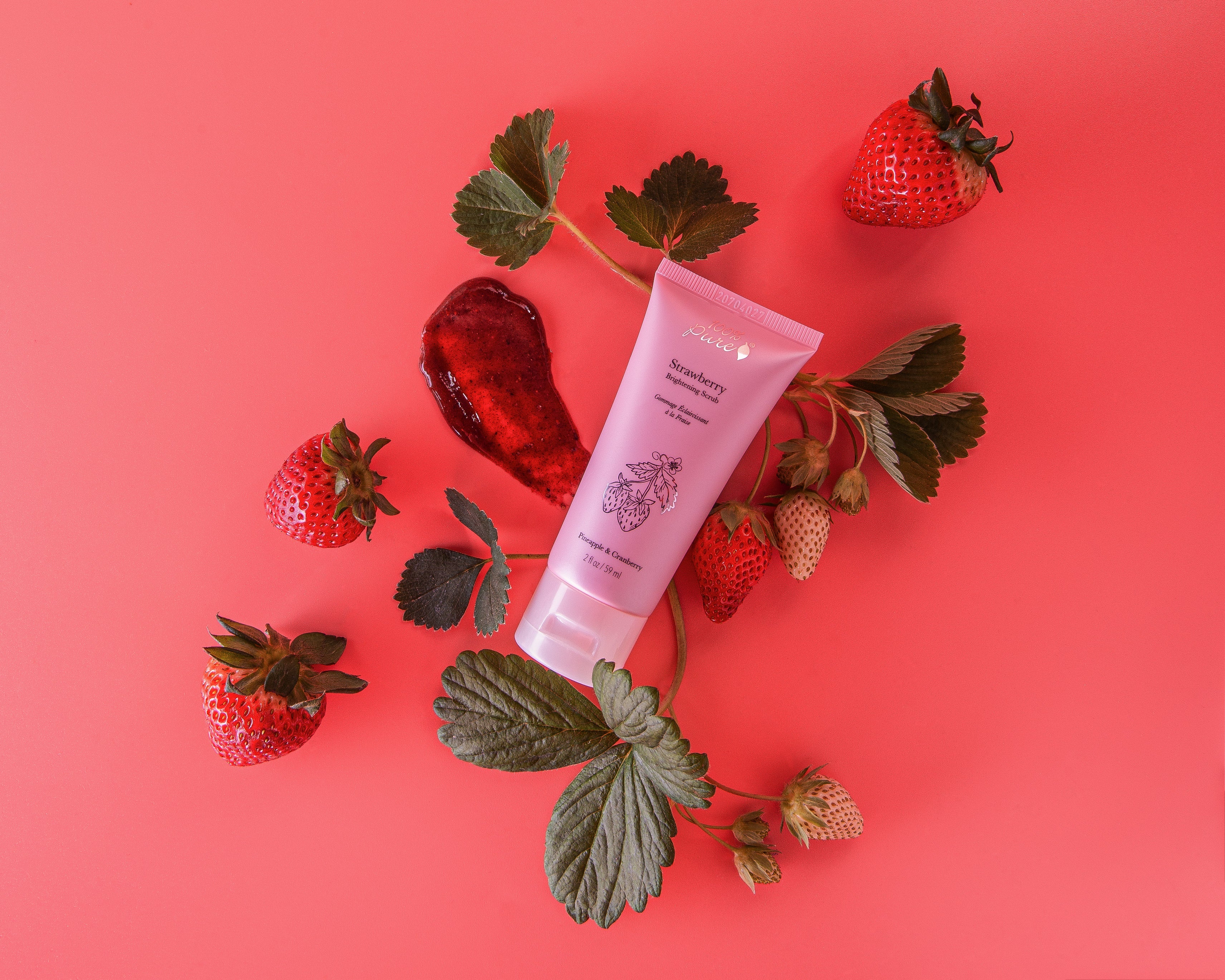 Strawberry Brightening Scrub