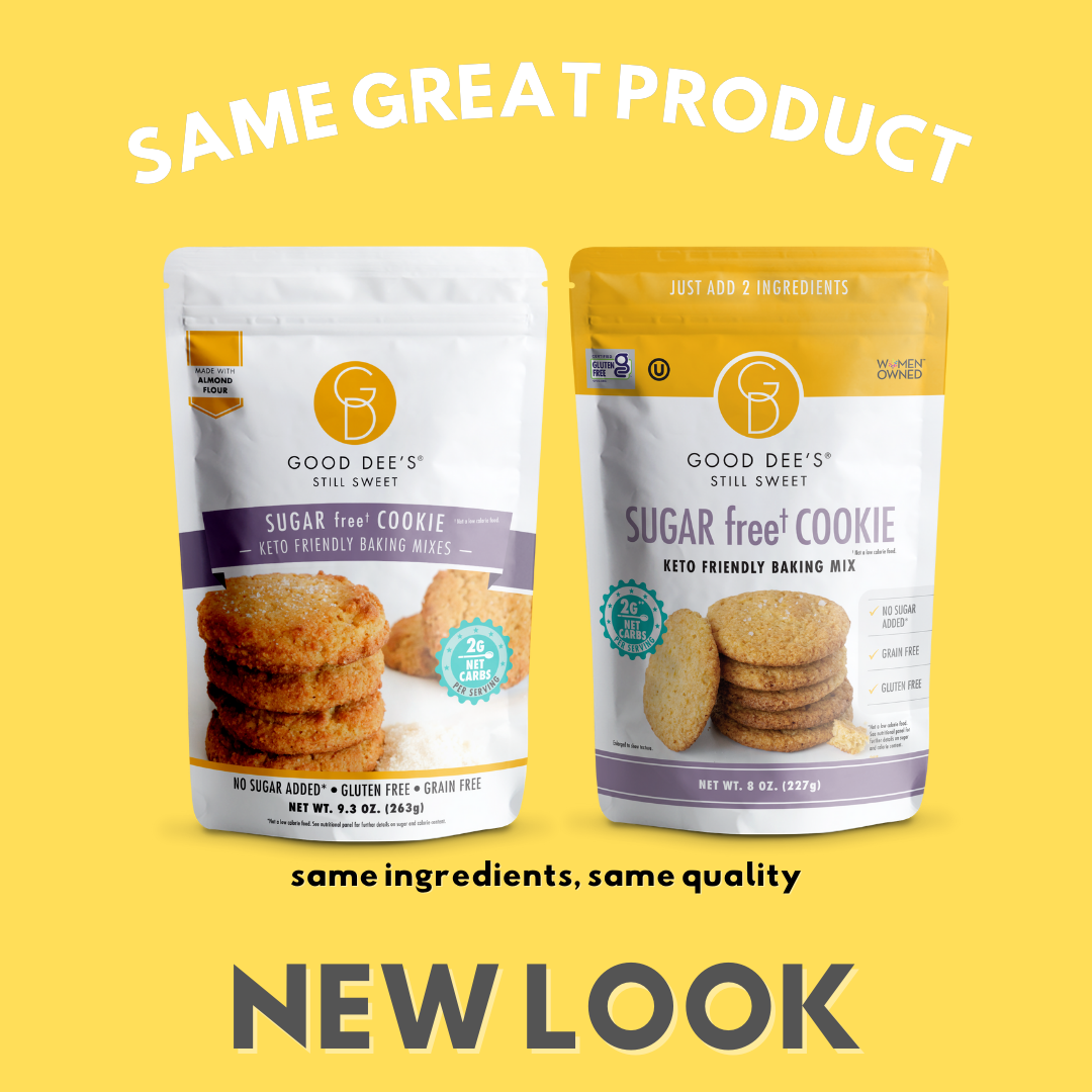 It’s back-Sugar Free Keto Cookie Mix - Gluten Free and No Added Sugar by Good Dee's