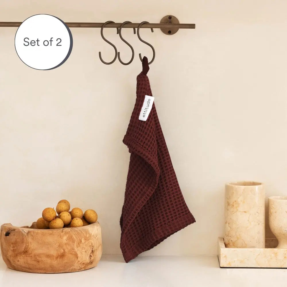 CleanBamboo® Waffle Towels by ettitude