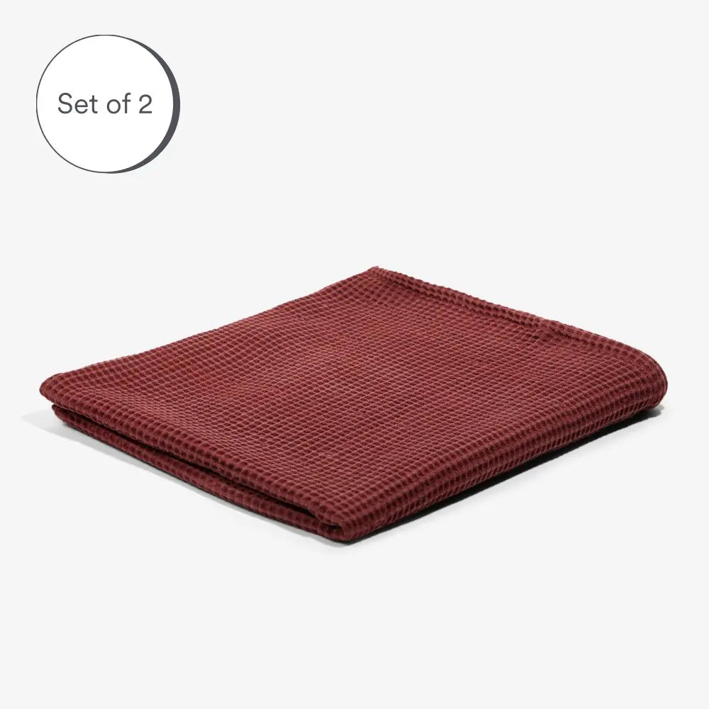CleanBamboo® Waffle Towels by ettitude