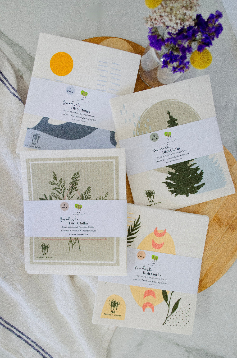 Reusable Swedish Dishcloths