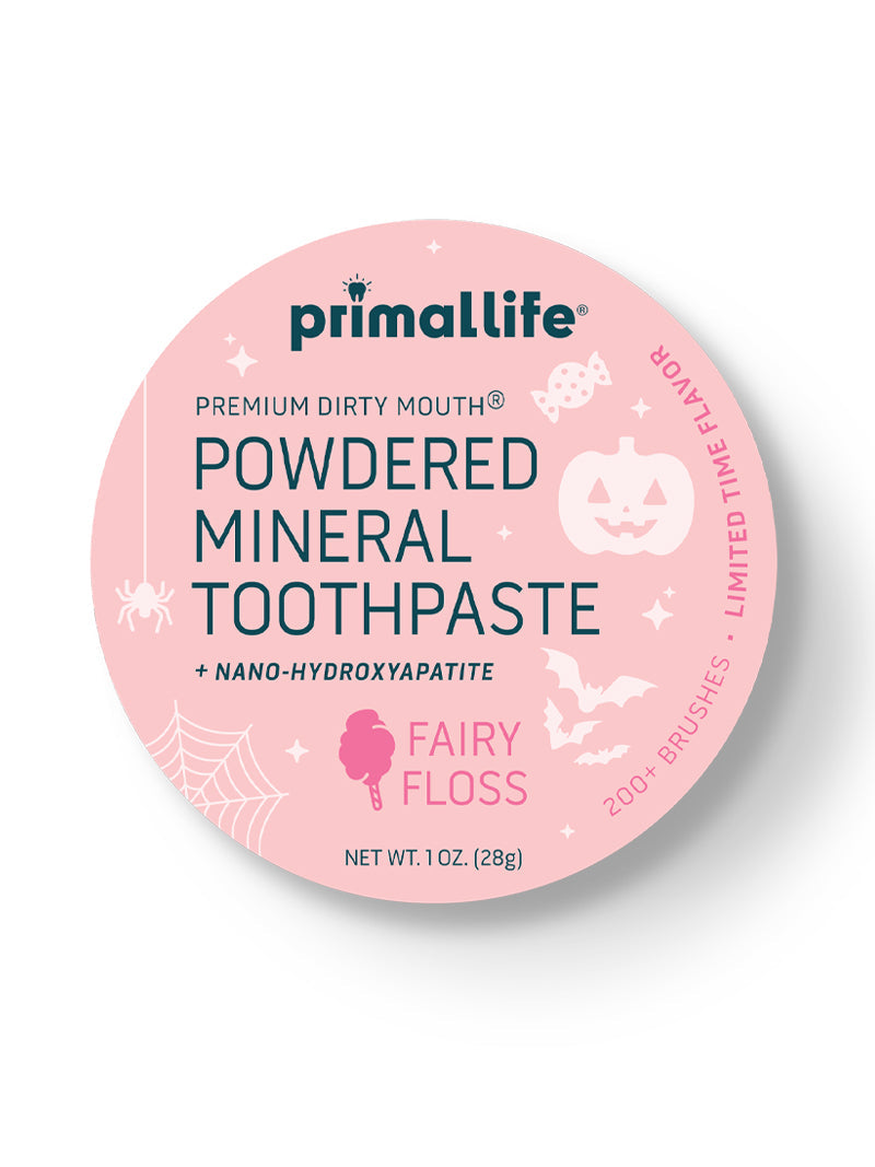 Toothpowder / Powdered Mineral Toothpaste by Primal Life Organic II LLC