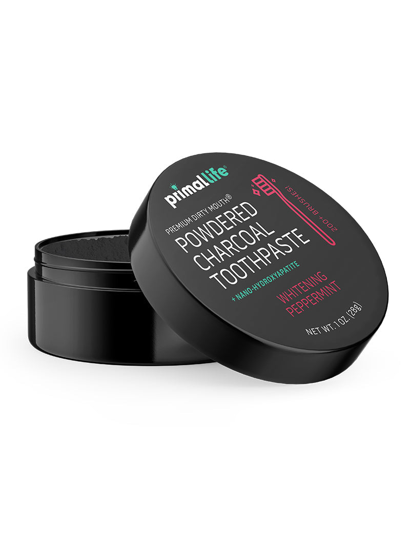 Toothpowder / Powdered Mineral Toothpaste by Primal Life Organic II LLC
