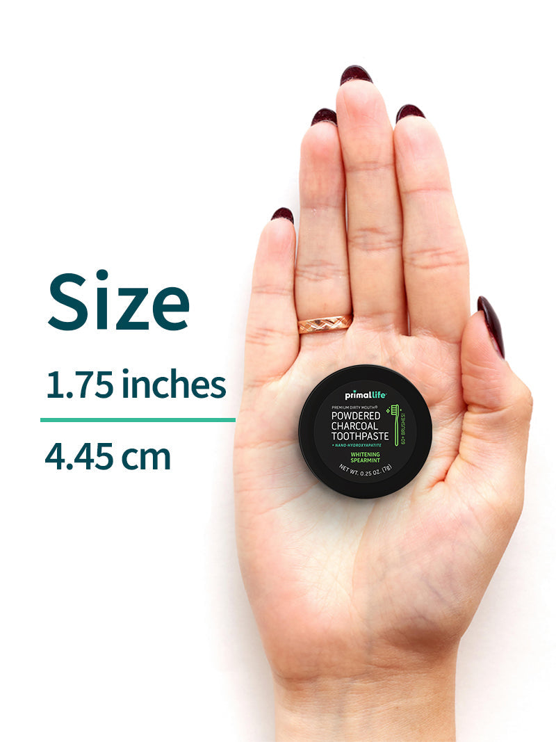 Toothpowder / Powdered Mineral Toothpaste by Primal Life Organic II LLC