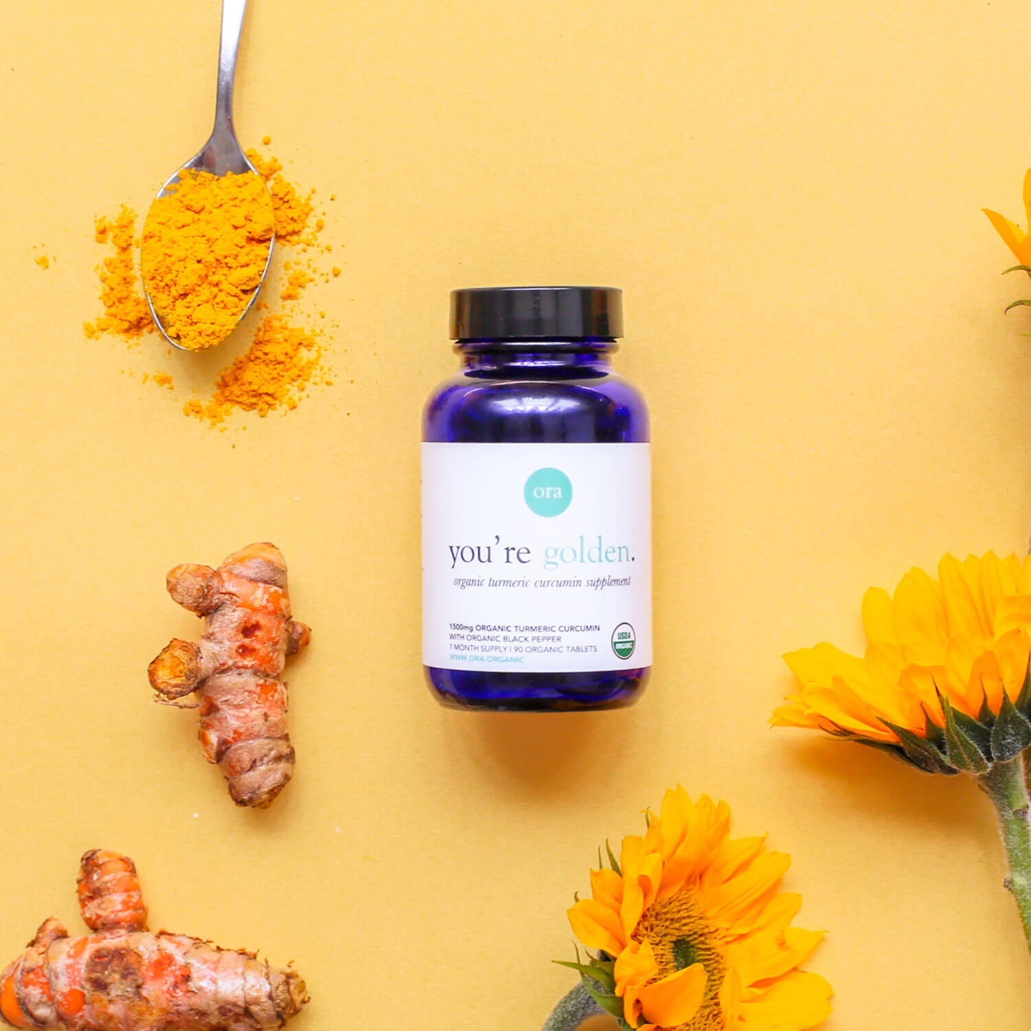 Organic Turmeric Curcumin Pills