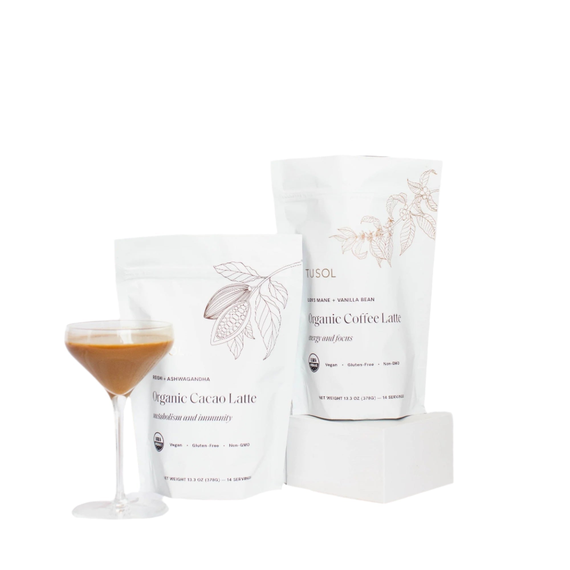 TUSOL Organic Latte Kit (28 Lattes) by TUSOL Wellness