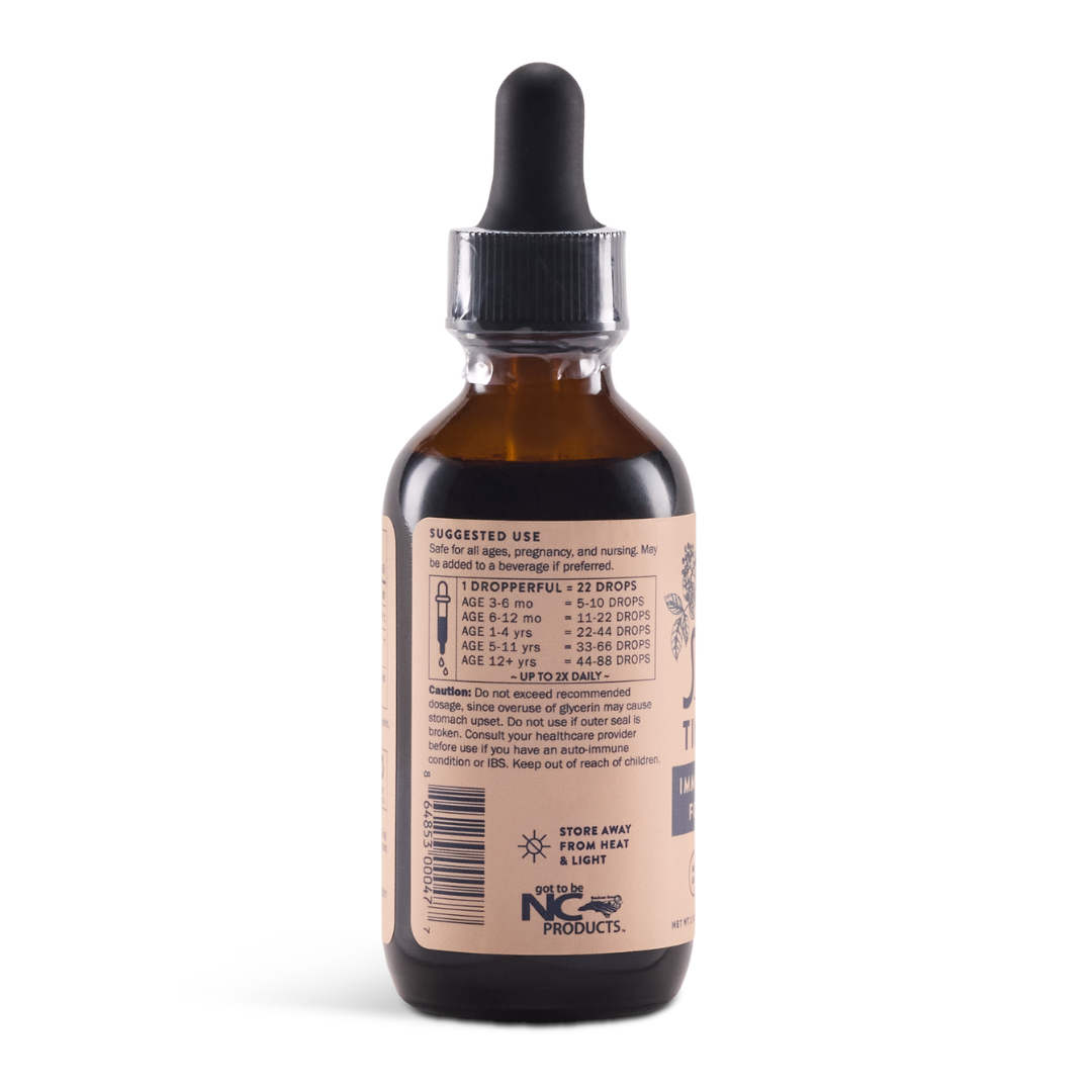 Elderberry Daily Defense Tincture - Organic