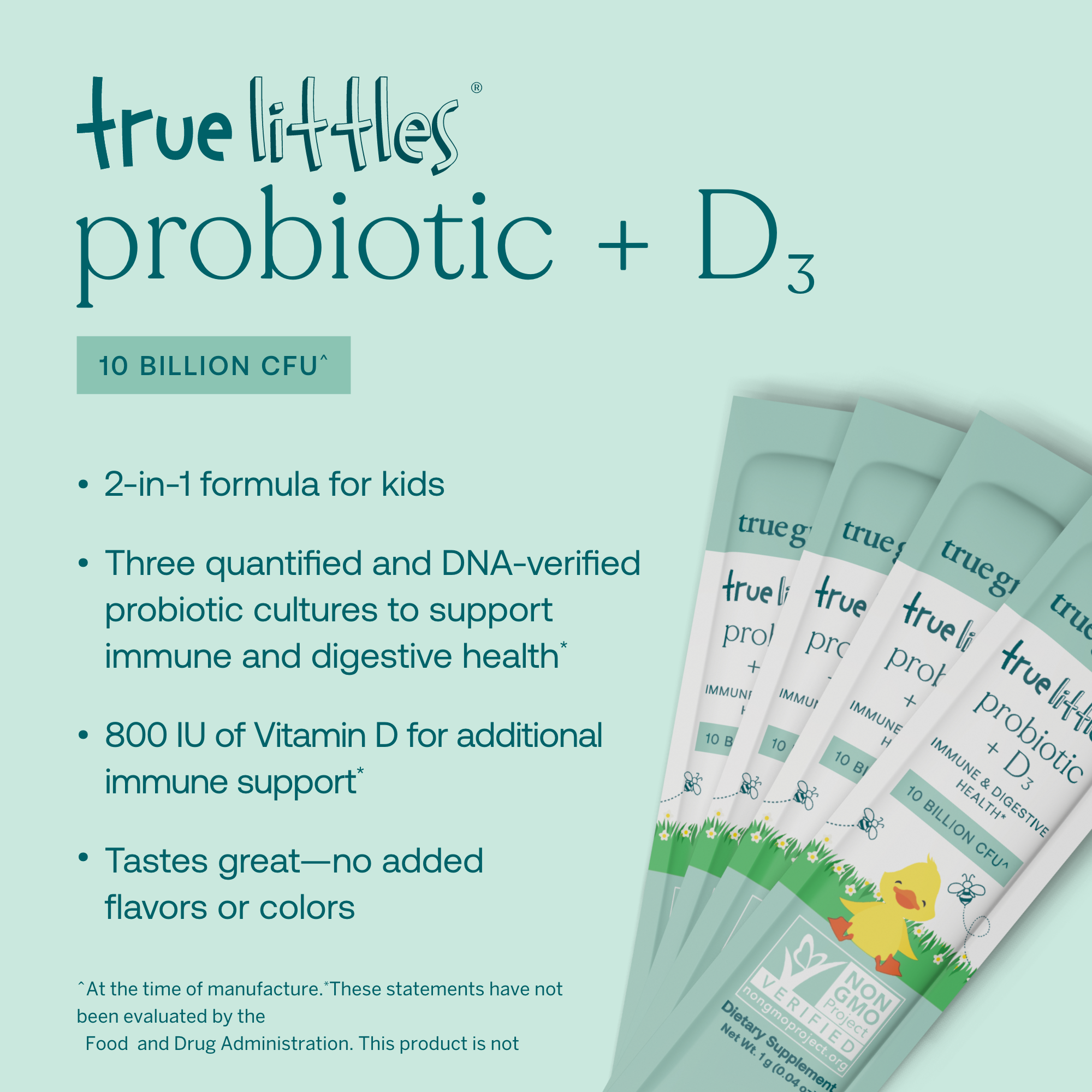 True Littles Probiotic + D3