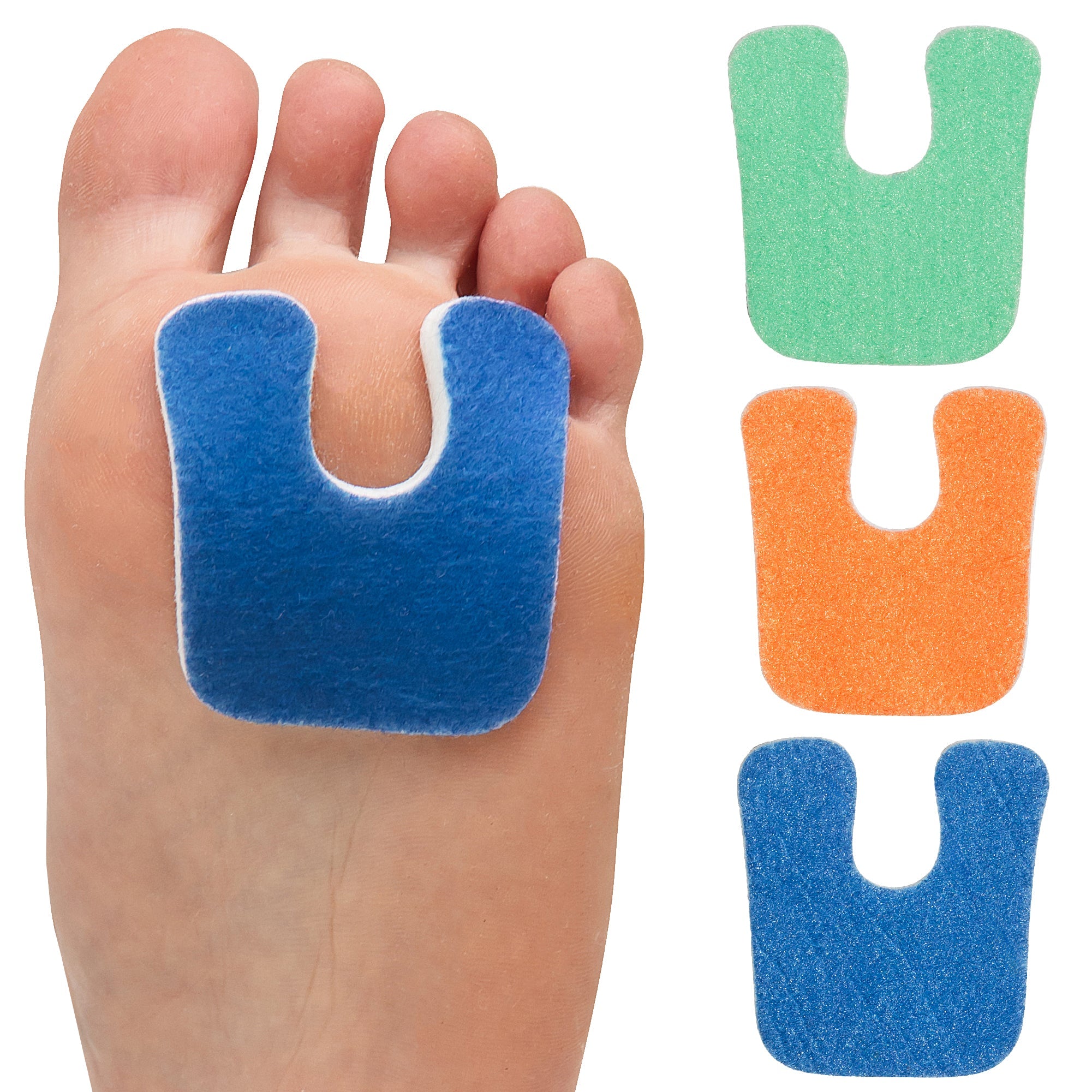 U-Shaped Felt Moleskin Callus Pads by ZenToes