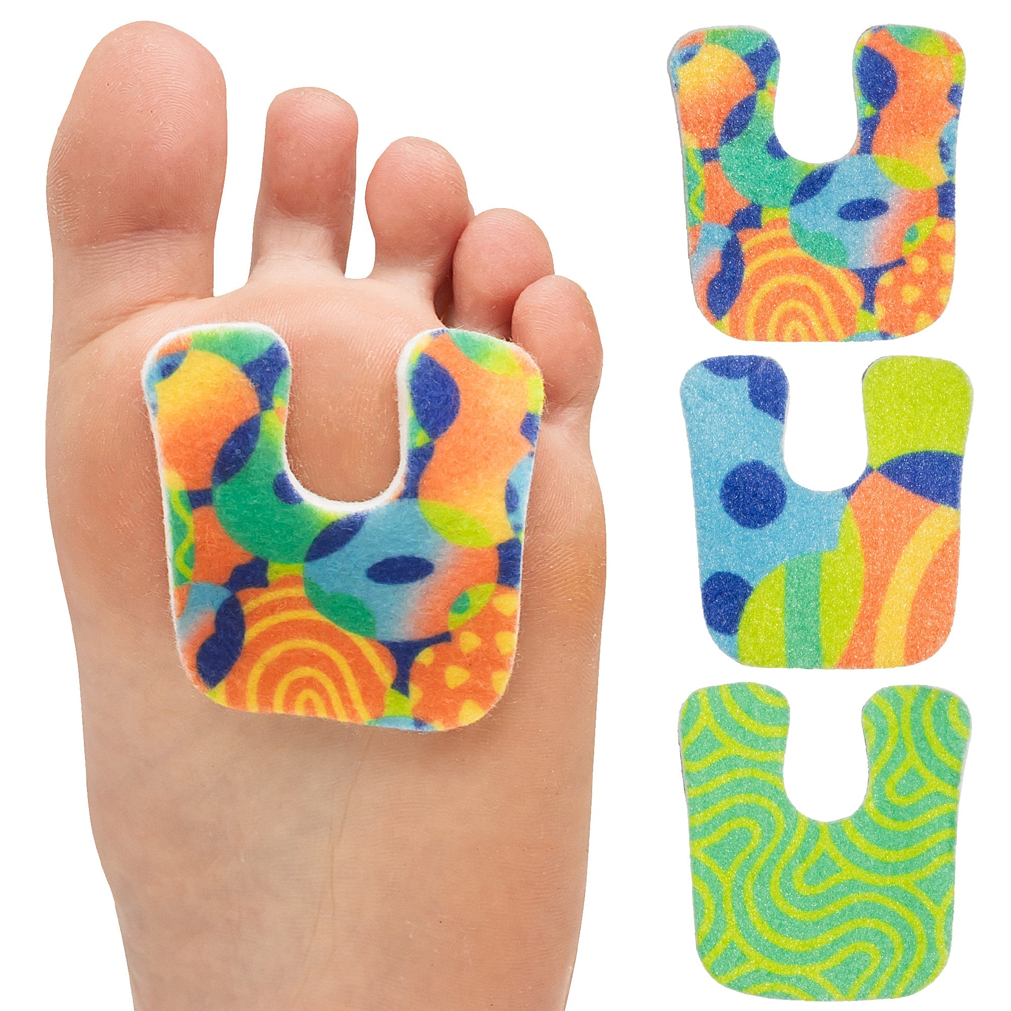 U-Shaped Felt Moleskin Callus Pads by ZenToes