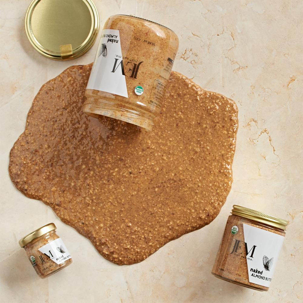 JEM Organics Crunchy Naked Almond Butter - Large 6 pack by Farm2Me