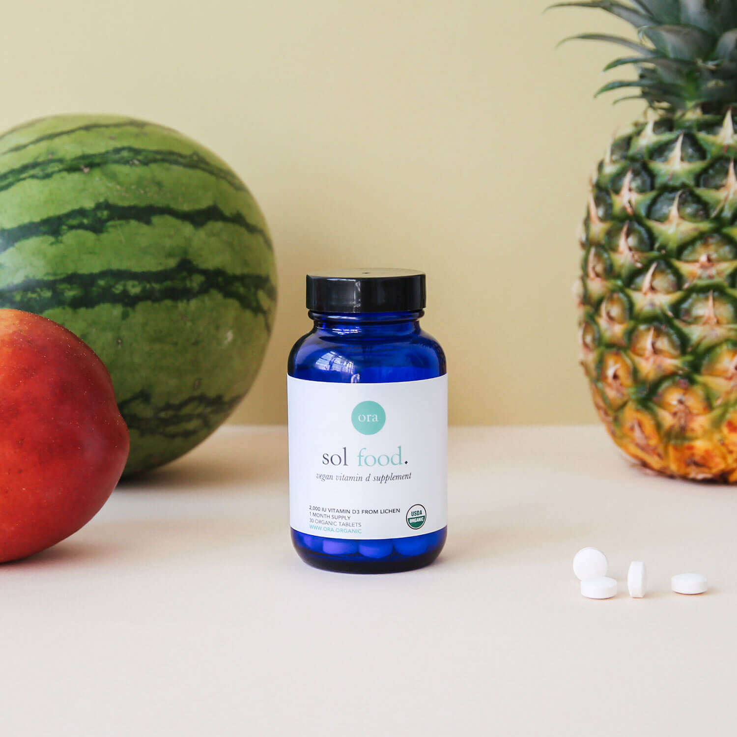Plant-based Vitamin D Tablets