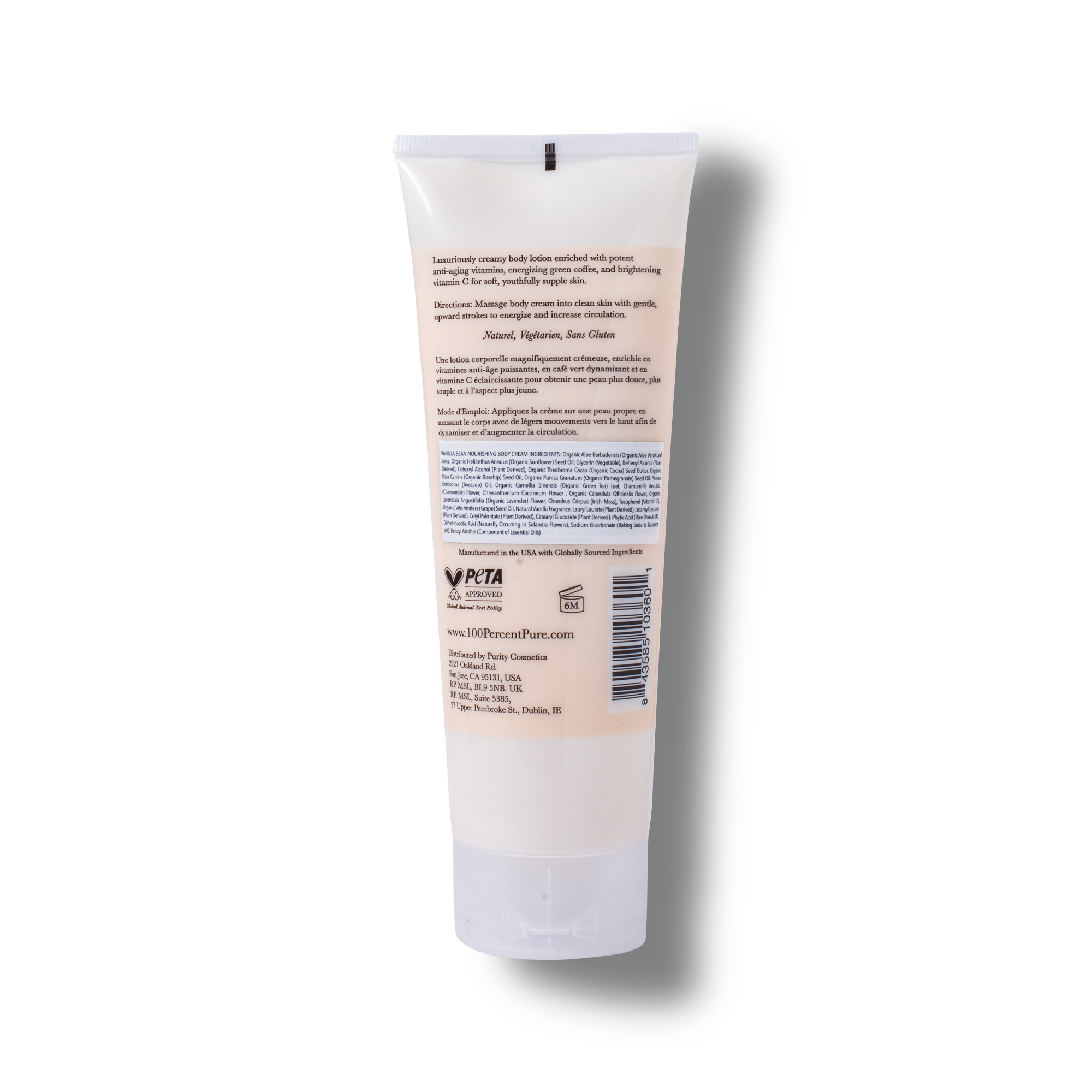 Vanilla Bean Nourishing Body Cream