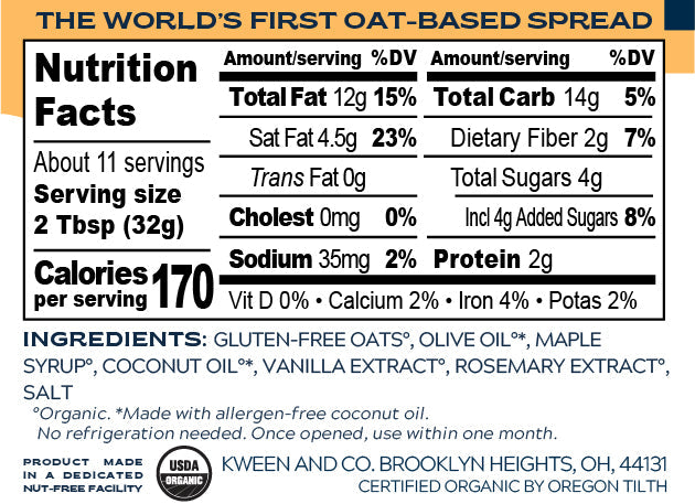 Vanilla Granola Butter by Oat Haus