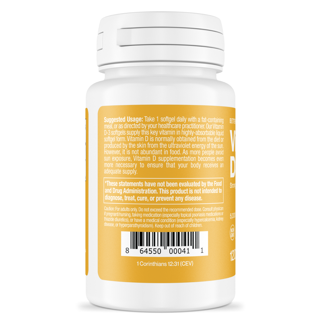 Vitamin D3 by Better Way Health