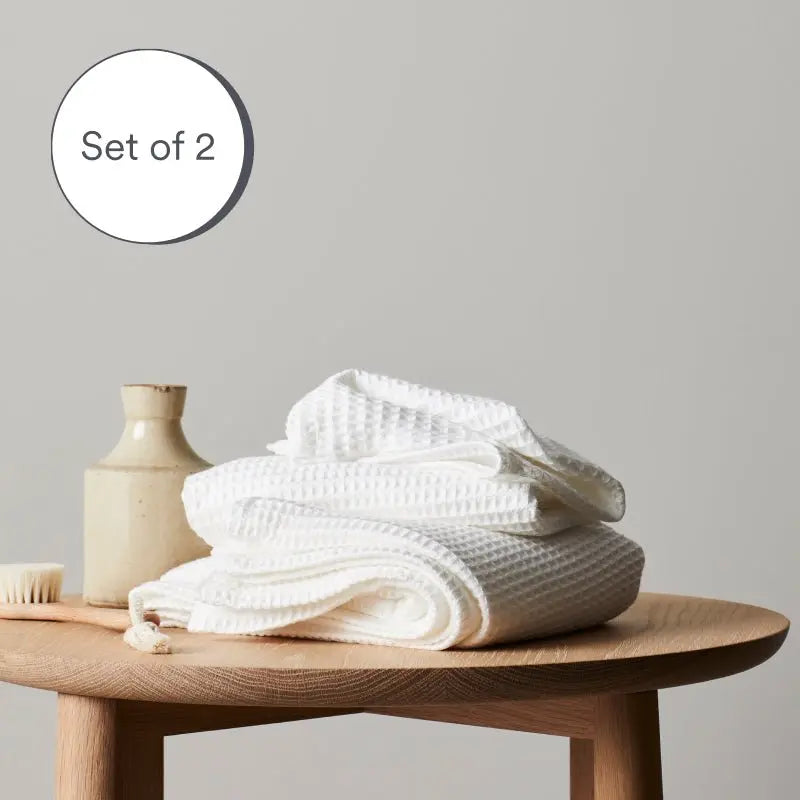 CleanBamboo® Waffle Towels by ettitude